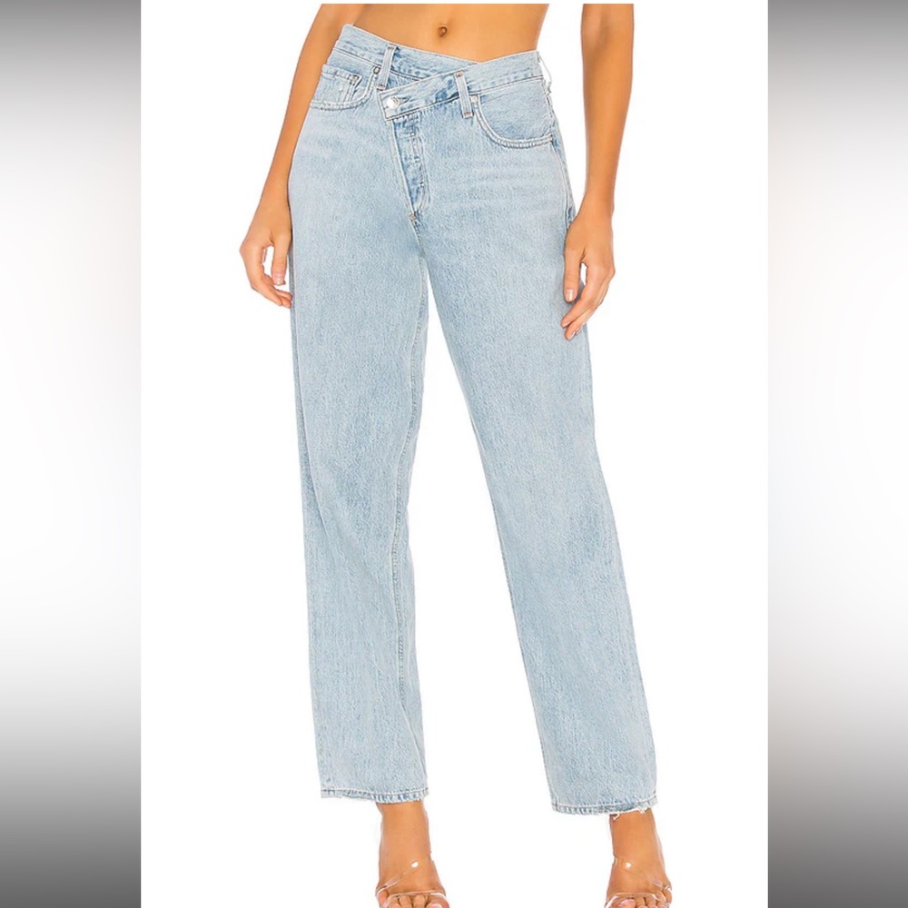 Agolde Asymmetrical Jeans